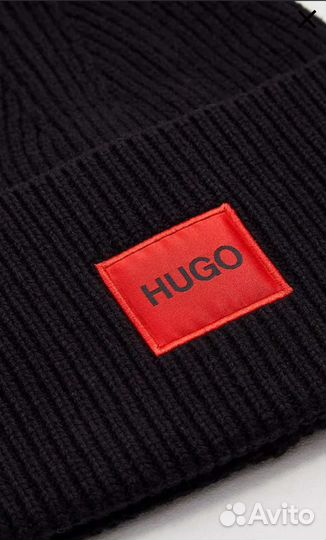 Вязаная шапка мужская