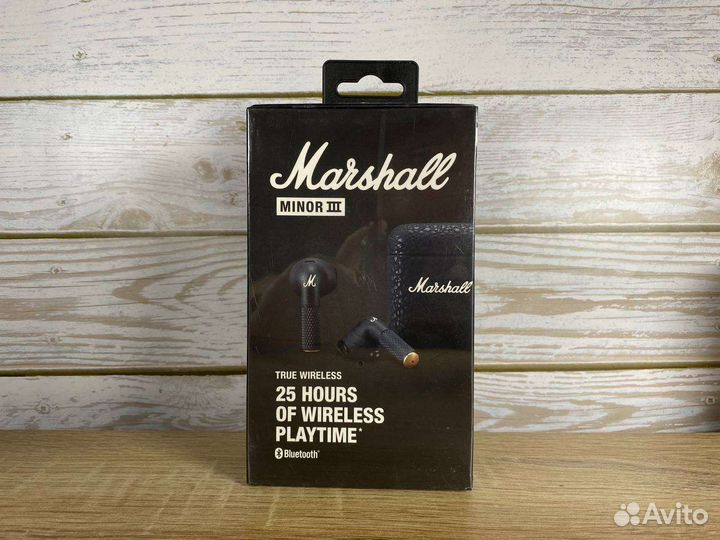 Беспроводные наушники marshall minor 3