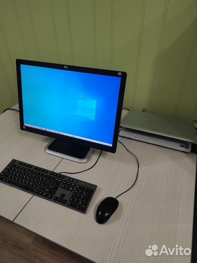 Ноутбук Sony + монитор + клава + мышь + сумка