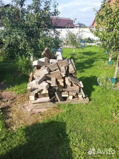 Дрова распиленные