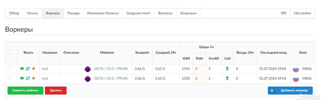 IPollo v1 3600m ETC/octa+ZIL