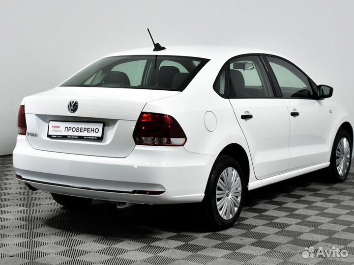 Volkswagen Polo 1.6 AT, 2020, 18 289 км