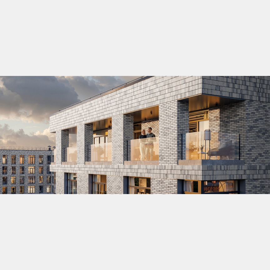 2-к. квартира, 73,4 м², 6/12 эт.