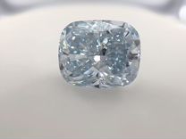 Лабораторный бриллиант огранка Кушон 9.003 Ct