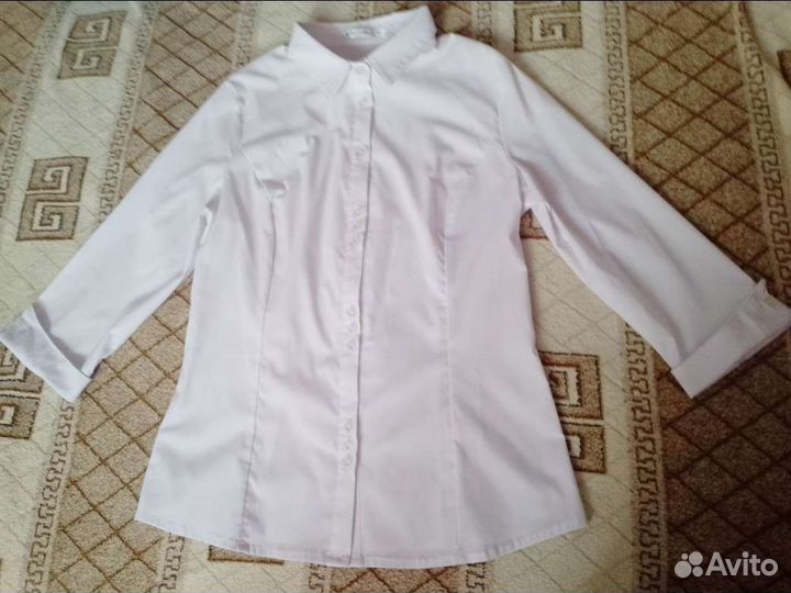 Рубашка школьная для девочки 160