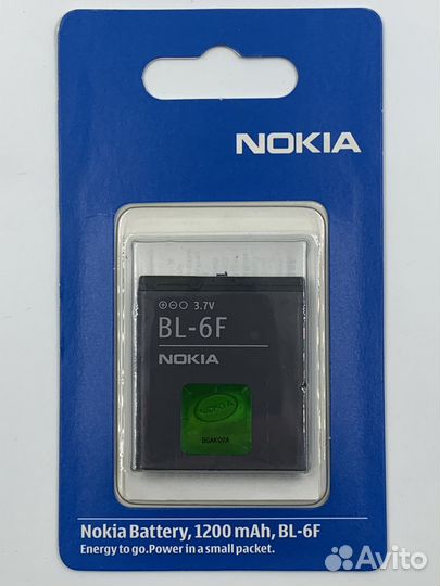 Аккумулятор Nokia BL-6F N78 / N79 / N95 8GB