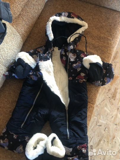 Комбинезон утеплённый (68-74 )
