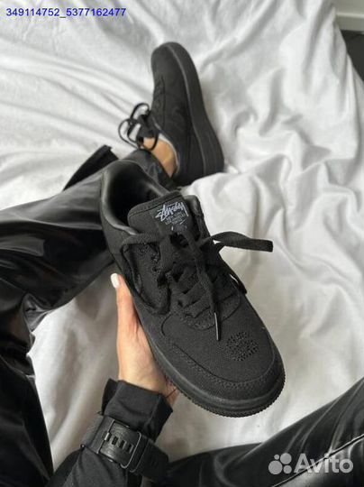 Кроссовки Nike air force 1 stussy