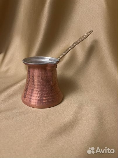 Турка для кофе медная