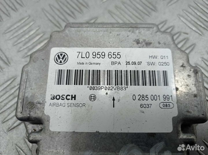 Блок управления Air Bag для Volkswagen Touareg 1