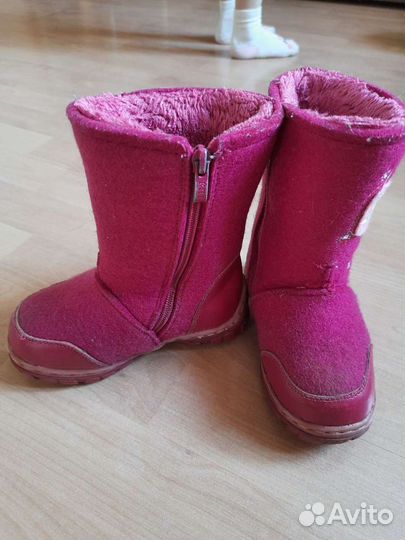 Сапоги бурки для девочки 28 р-р Капитошка