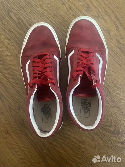 Vans old skool red