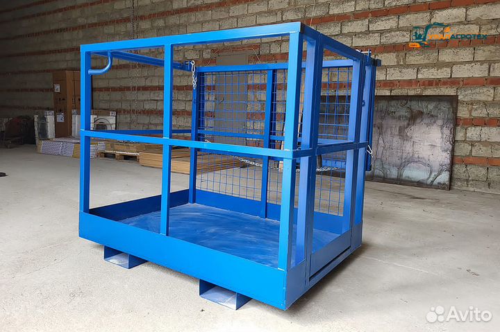 Корзина монтажная (люлька) кпм-1(U5) на погрузчик