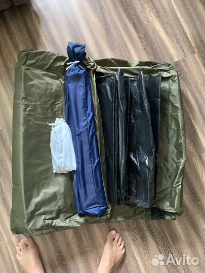 Аренда 4 мест. палатки для кэмпинга и др. снаряж