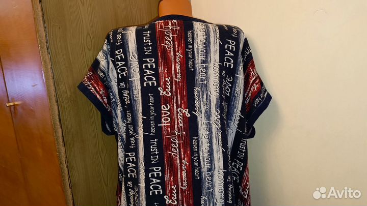 Женская платье туника на 58-60 размер