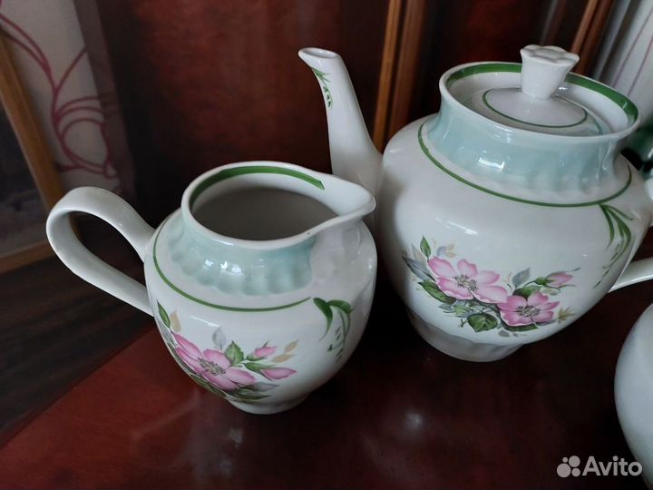 Чайный сервис фарфор дулево