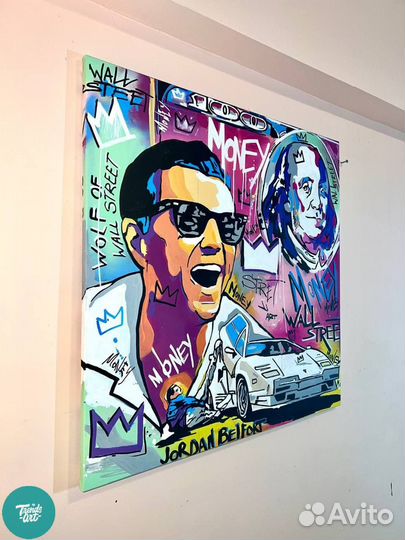 Картины красками на холсте в интерьер