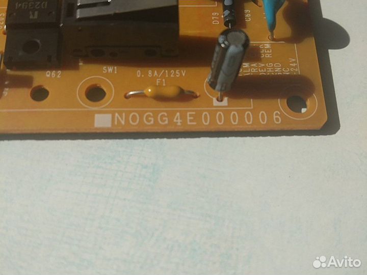 Плата высокого, низкого питания мфу Panasonic