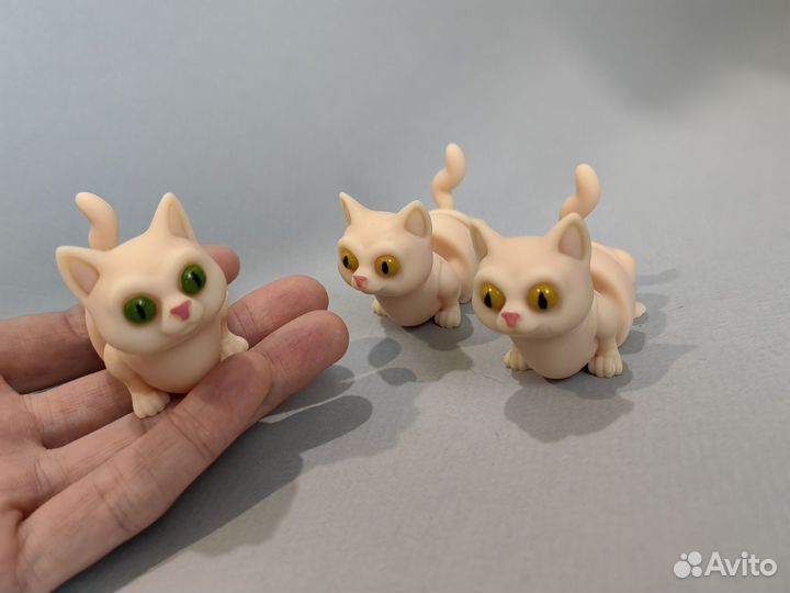 Глазастые мини котики (3D печать)