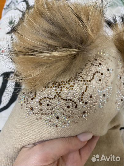 Шапка шлем для девочки