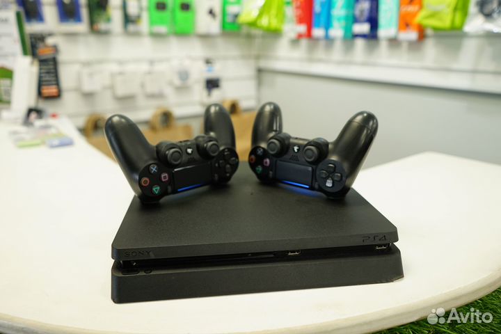 Sony PS4 Slim 1Tb + 40 игр в EA Play + Гарантия