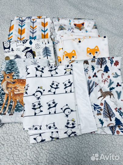 Пеленки непромокайки многоразовые, клеёнка