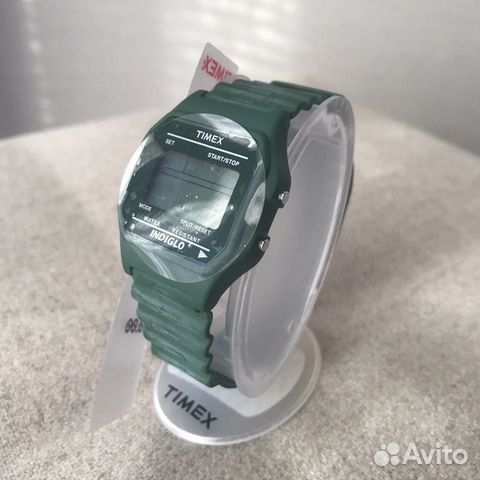 Timex 80 Indiglo часы наручные