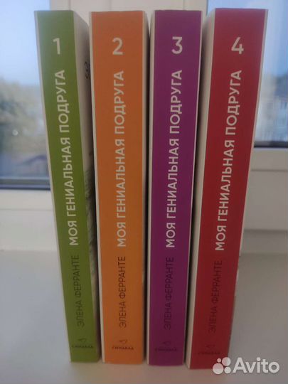 Книги моя гениальная подруга