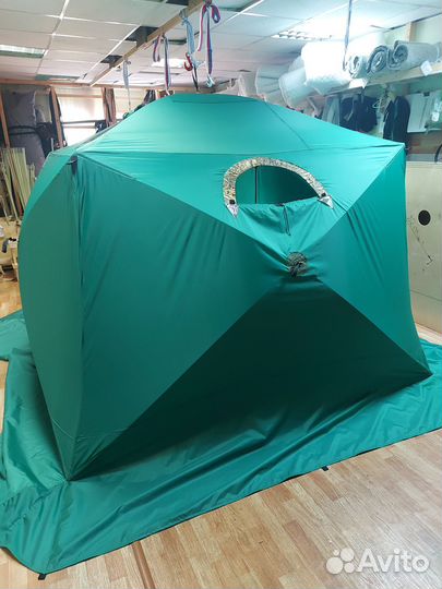 Палатка Куб 2,5 Походная баня Уралзонт