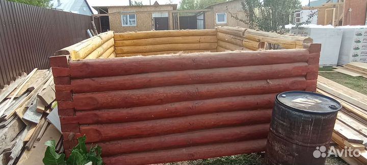 Сруб бани б/у