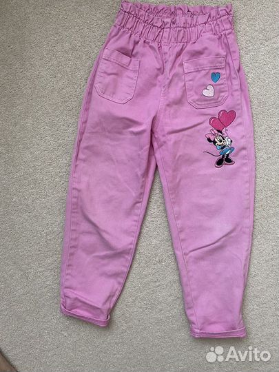 Джинсы для девочки disney