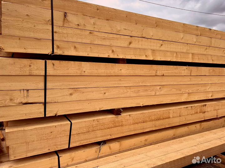 Доска обрезная 25х150х6000мм 1 сорт ГОСТ