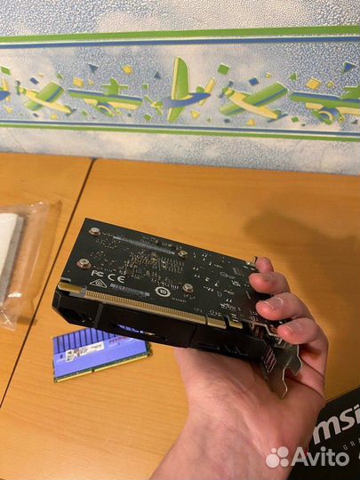 Видеокарта gt1030 msi aero itx