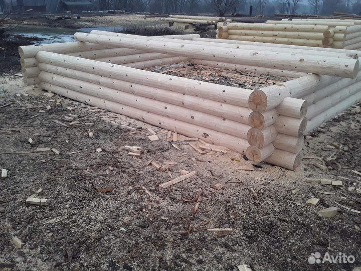 Сруб бани 5х3 в комплекте от производителя