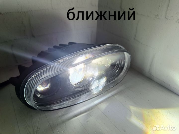 BI LED птф на Chevrolet Lanos 95W