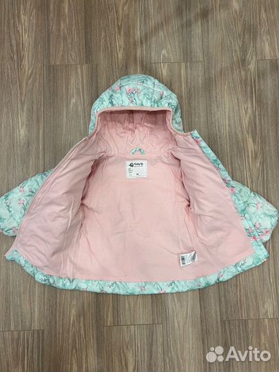 Демисезонная куртка для девочки, размер 80