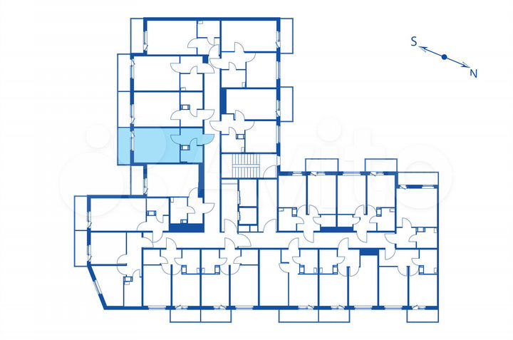 Квартира-студия, 24 м², 10/12 эт.