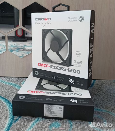 Вентилятор для корпуса Zalman, Crown, AeroCool 120