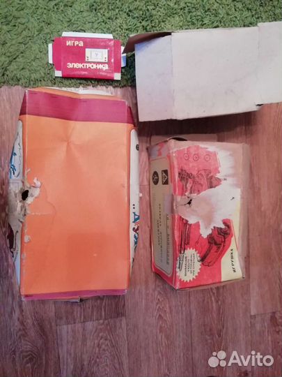 Коробки от игрушек СССР