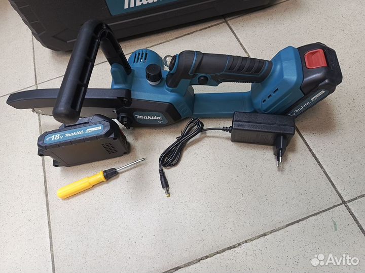 Аккумуляторная цепная пила makita 18 v