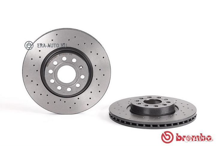 Brembo 09.9772.1X Диск торм. пер.вент.312x25mm 5 о