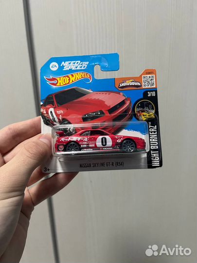 Hot Wheels Nissan Skyline gt-r r34