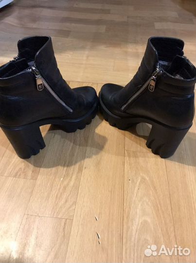 Ботильоны натуральная кожа 37