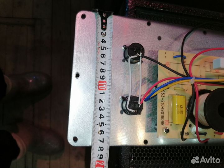 Фильтры для акустики с панелью. 400 Wt rms