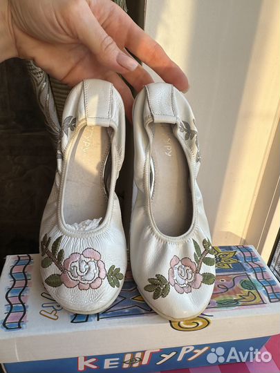 Новые балетки кожа 31