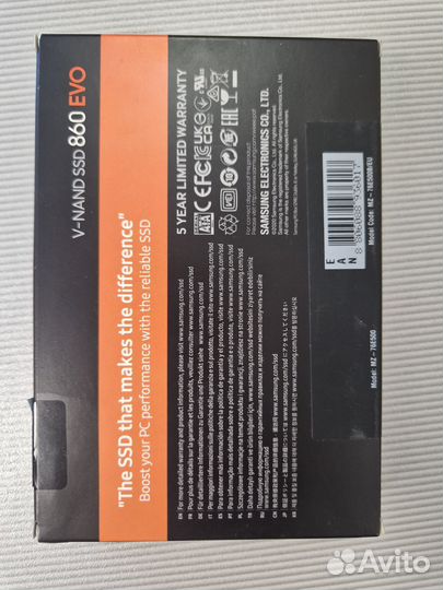 Samsung 860 evo 500gb