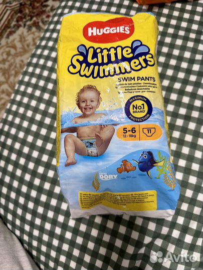 Подгузники трусики для плавания 12-18кг