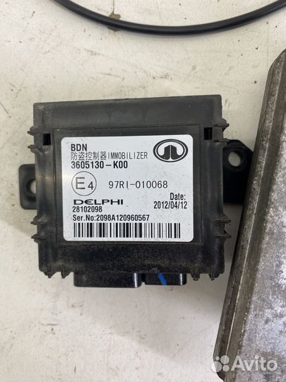 Блок управления двигателем эбу Great Wall Hover H5