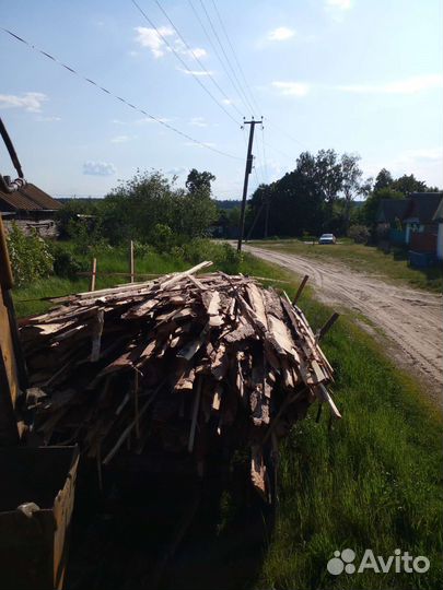 Дрова горбыль
