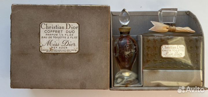 Christian dior miss dior amphora набор винтаж
